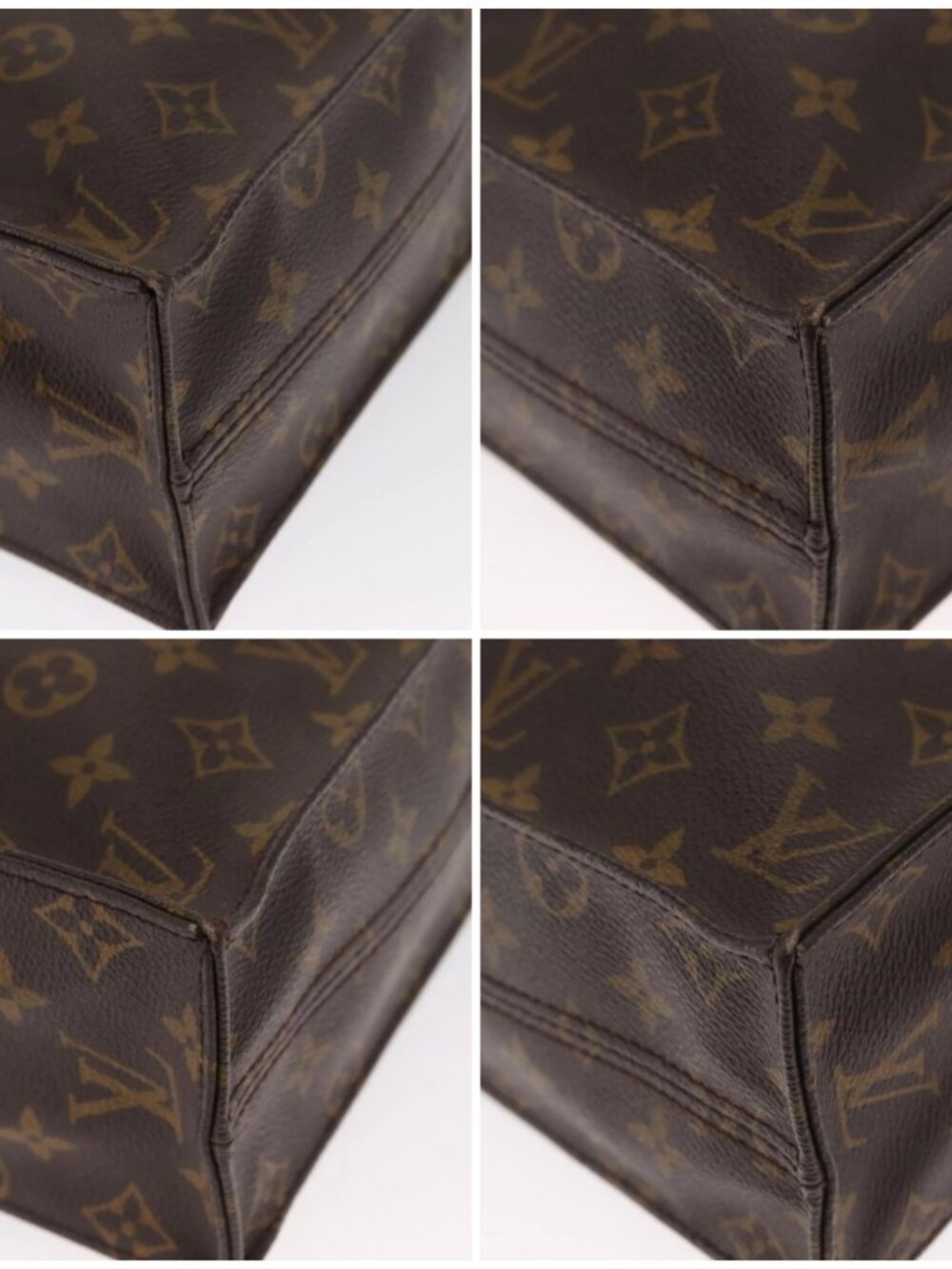 LOUIS VUITTON Monogram Sac Plat Hand Bag M51140 LV Auth 163558 - Picture 16 of 16